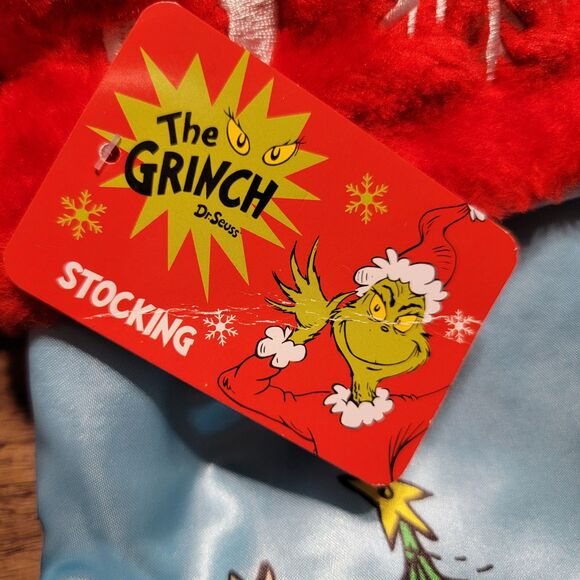 The Grinch Stocking "JOY" - NWT - Picture 3 of 4